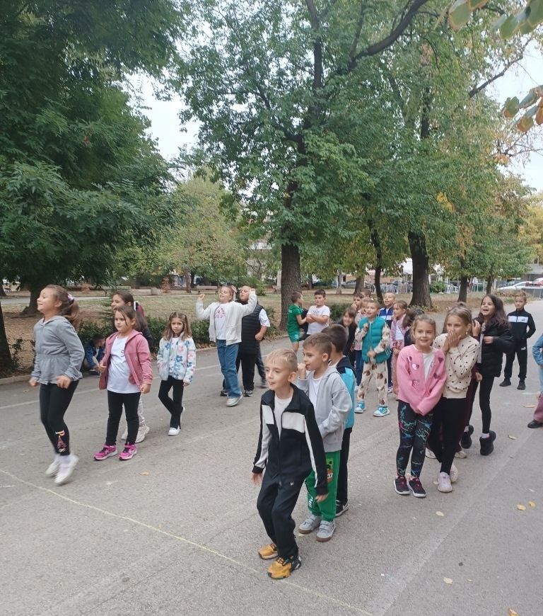 Европейски ден на спорта - щафетна надпревара между второкласниците