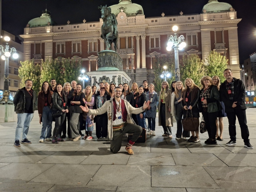 Участие в международно обучение