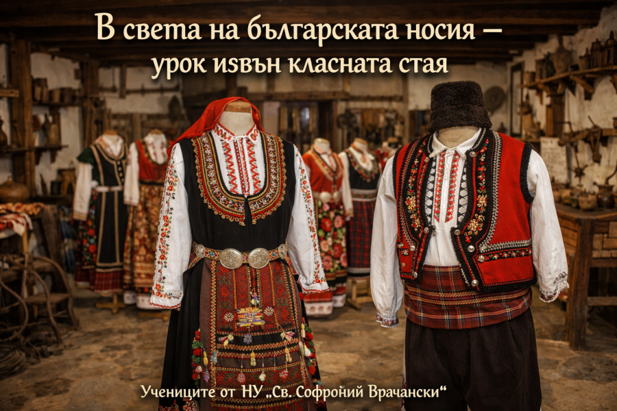 В света на българската носия – урок извън класната стая